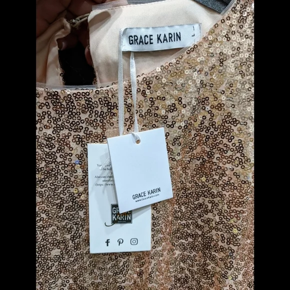 Sequined Dress by Grace Karin - Picture 11 of 12